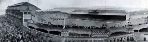 Hampden Park 1951 packed terracing crowds outside North stand Hampden Park 1951 packed terracing crowds outside North stand