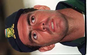Hanse Cronje South African Cricket Captain June 1998 at Edgebaston Cricket ground Hanse Cronje South African Cricket Captain June 1998 at Edgebaston Cricket ground