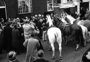 A happy birthday from the Hyde Park Riders who were greeted by Lady Churchill on behalf A happy birthday from the Hyde Park Riders who were greeted by Lady Churchill on behalf