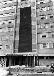 The Harehills Tower high rise flats in Newcastle 19 July 1967 The Harehills Tower high rise flats in Newcastle 19 July 1967