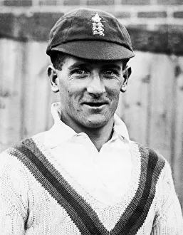Harold Larwood Cricketer for England and Nottingham. 24th May 1930 Harold Larwood Cricketer for England and Nottingham. 24th May 1930