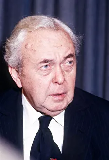 Harold Wilson former Labour Party Leader and Prime Minister Harold Wilson former Labour Party Leader and Prime Minister