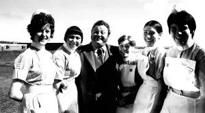 Harry Secombe opened a new do-it-yourself social centre for the staff of South Shields Harry Secombe opened a new do-it-yourself social centre for the staff of South Shields