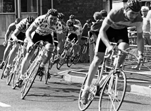Images Dated 9th August 1987: Hartlepool - Cleveland professional cycling Criterium at Hartlepool Headland