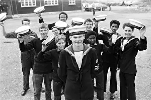 Hats off to Cadet Petty Officer Michael Locke - who won top honours on dry land when he Hats off to Cadet Petty Officer Michael Locke - who won top honours on dry land when he