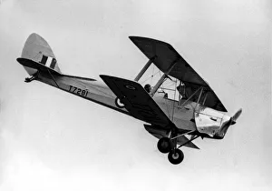 A de Havilland Tiger Moth biplane during its display at the Sunderland Airshow A de Havilland Tiger Moth biplane during its display at the Sunderland Airshow
