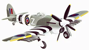 Hawker Typhoon a British single-seat fighter-bomber, produced by Hawker Aircraft Hawker Typhoon a British single-seat fighter-bomber, produced by Hawker Aircraft