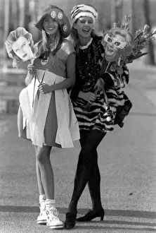 Head Start: Tania and Ali model the Down Under look. February 1990 P006274 Head Start: Tania and Ali model the Down Under look. February 1990 P006274