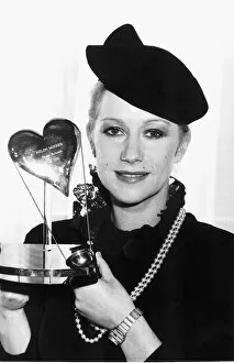 Images Dated 3rd February 1982: Helen Mirren Actress at the 30th Annual Variety Club Awards she won the award for Best