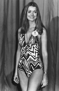 Helen Morgan Miss United Kingdom winner of the title Miss World 1974 MSI Helen Morgan Miss United Kingdom winner of the title Miss World 1974 MSI