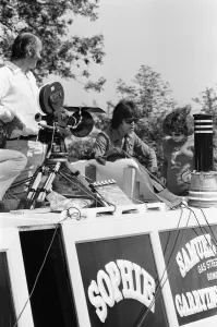 Take Me High 1973, filming on location in Wootton Wawen Take Me High 1973, filming on location in Wootton Wawen