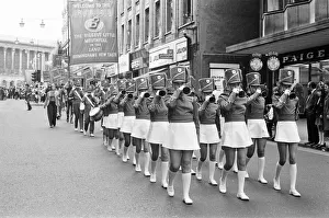 Take Me High 1973, filming procession scenes on the streets of Birmingham Take Me High 1973, filming procession scenes on the streets of Birmingham