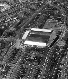 Highfield Road, home to Coventry City Football Club seen here from an aerial view with Highfield Road, home to Coventry City Football Club seen here from an aerial view with