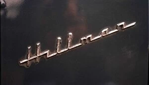 Images Dated 20th October 1997: Hillman badge logo October 1997 Owned by Sam and Katrina McIntosh