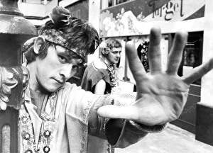 Some hippies out on the town in Newcatle in August 1967 Some hippies out on the town in Newcatle in August 1967