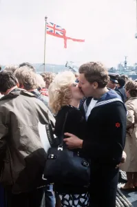 HMS Argonaut returns to Plymouth after service in the Falklands Writer M Tidd met HMS Argonaut returns to Plymouth after service in the Falklands Writer M Tidd met