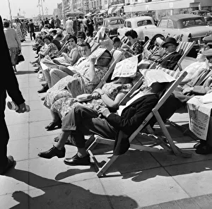 Holiday scenes in Brighton, East Sussex. 10th June 1962. 10th June 1962 Holiday scenes in Brighton, East Sussex. 10th June 1962. 10th June 1962