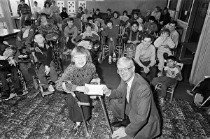 Holly Bank cheque presentation by the Friends of Holly Bank, who raised 1,264 pounds Holly Bank cheque presentation by the Friends of Holly Bank, who raised 1,264 pounds