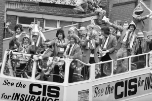 Home Coming, Ipswich, Sunday 7th May 1978. After Ipswich Town 1-0 Arsenal, FA Cup Final Home Coming, Ipswich, Sunday 7th May 1978. After Ipswich Town 1-0 Arsenal, FA Cup Final