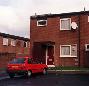 Home of Wes Brown Manchester United FC November 1998 The photograph shows Home of Wes Brown Manchester United FC November 1998 The photograph shows