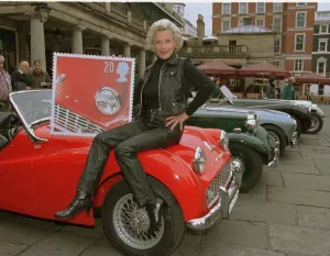 HONOUR BLACKMAN WAS IN COVENT GARDEN THIS MORNING WITH FIVE CLASSIC BRITISH SPORTS CARS HONOUR BLACKMAN WAS IN COVENT GARDEN THIS MORNING WITH FIVE CLASSIC BRITISH SPORTS CARS
