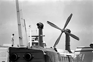Hovercraft Propeller. December 1969 Z11617 Hovercraft Propeller. December 1969 Z11617