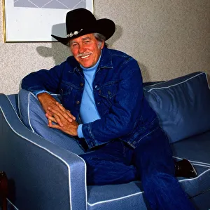 Howard Keel American actor and singer April 1984 Howard Keel American actor and singer April 1984