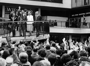 HRH Prince Philip, The Duke of Edinburgh, during his visit to Birmingham to open the Bull HRH Prince Philip, The Duke of Edinburgh, during his visit to Birmingham to open the Bull