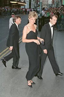 Images Dated 29th June 1993: HRH The Princess of Wales, Princess Diana, (eyes looking down in this frame