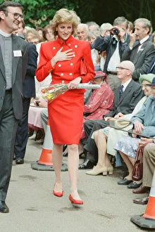 HRH The Princess of Wales, Princess Diana, opens Milton Hospice HRH The Princess of Wales, Princess Diana, opens Milton Hospice