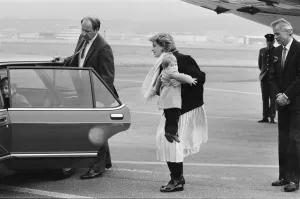 HRH The Princess of Wales, Princess Diana and her sons William HRH The Princess of Wales, Princess Diana and her sons William
