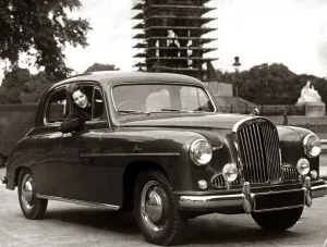 The Hunter Singer Saloon Car Re-designed front with plastic leminates in The Hunter Singer Saloon Car Re-designed front with plastic leminates in