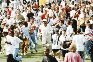 Ian Botham cricket Ashes 1989 at Trent Bridge Ian Botham cricket Ashes 1989 at Trent Bridge