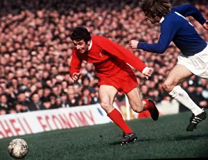 Ian Callaghan football Liverpool v Everton FA Cup semi final Ian Callaghan football Liverpool v Everton FA Cup semi final