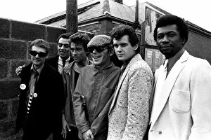Images Dated 1st June 1979: Ian Dury and the Blockheads, on Tyneside in June, 1979