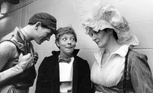 Ian Jentle, Linda Dobell and LAngela Moran from the Tynewear Theatre Company' Ian Jentle, Linda Dobell and LAngela Moran from the Tynewear Theatre Company'