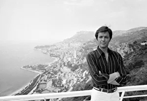Ian Ogilvy as Simon Templar The Saint seen here on location in the South of France Ian Ogilvy as Simon Templar The Saint seen here on location in the South of France