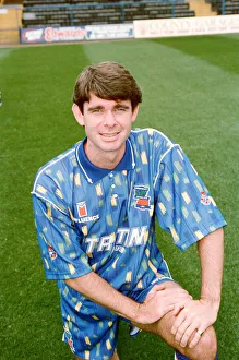 Ian Rodgerson, Birmingham City football player at a team photo call. 4th August 1992 Ian Rodgerson, Birmingham City football player at a team photo call. 4th August 1992