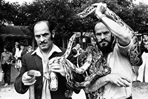 Identical twin brothers George (right) and Hugh Palmer who ran Barry Zoo Identical twin brothers George (right) and Hugh Palmer who ran Barry Zoo