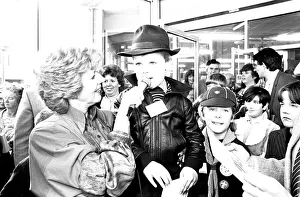 Impressionist Janet Brown was in North Shields on 1st September 1982 opening a brand new Impressionist Janet Brown was in North Shields on 1st September 1982 opening a brand new