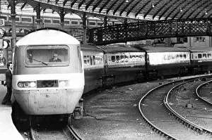 An Inter-City 125 leaving Newcastle Central Station on 3rd July 1982 An Inter-City 125 leaving Newcastle Central Station on 3rd July 1982