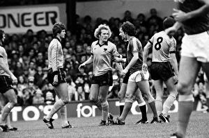 Ipswich Town v Wolverhampton Wanderers league match at Portman Road October 1981 Ipswich Town v Wolverhampton Wanderers league match at Portman Road October 1981