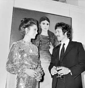 Israeli Artist Menachem Gueffen gives a party to celebrate opening of his exhibation of Israeli Artist Menachem Gueffen gives a party to celebrate opening of his exhibation of