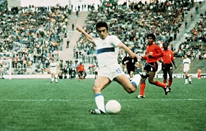 Italy versus Haiti World Cup 1974 Anastasi shoots Italy versus Haiti World Cup 1974 Anastasi shoots