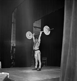 J Halliday. Champion Weight Lifter. O23975-001 J Halliday. Champion Weight Lifter. O23975-001