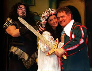 Jack and the Beanstalk pantomime Edinburgh December 1997 - Ross Davidson Natalie Robb Jack and the Beanstalk pantomime Edinburgh December 1997 - Ross Davidson Natalie Robb