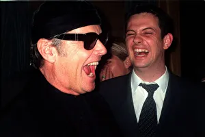 Jack Nicholson with Mirror man Matthew Wright Feb 1998 share a joke at the film Jack Nicholson with Mirror man Matthew Wright Feb 1998 share a joke at the film