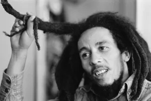 Jamaican singer Bob Marley seen here in interview with the Daily Mirror following the ban Jamaican singer Bob Marley seen here in interview with the Daily Mirror following the ban