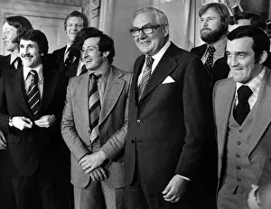 James Callaghan Labour Prime Minister with Garth Edwards James Callaghan Labour Prime Minister with Garth Edwards