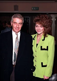 JAMES HAZELDENE & SAMANTHA BECKINSALE AT PERSONALITY OF THE YEAR LUNCH - 08/04/1992 JAMES HAZELDENE & SAMANTHA BECKINSALE AT PERSONALITY OF THE YEAR LUNCH - 08/04/1992